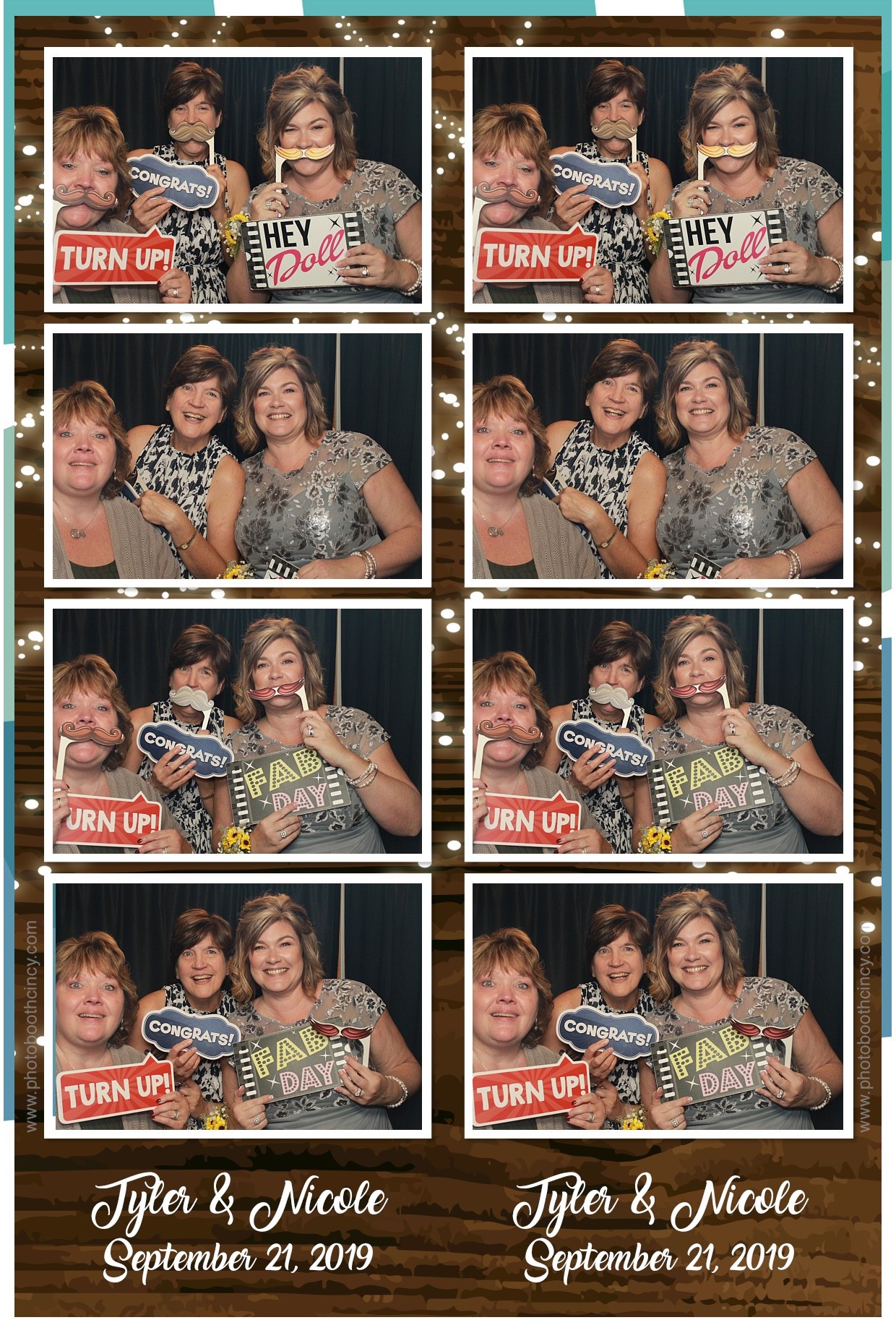 Nicole Lahrmann & Tyler Wilson | View more photos from the event at gallery.photoboothcincy.com/u/PhotoBoothCincy/Nicole-Lahrmann-Tyler-Wilson